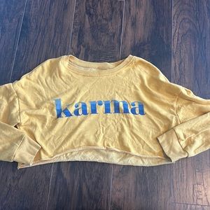 “Karma” Crop Top